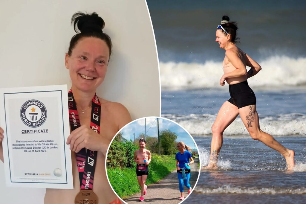 I was the first woman to lead the London Marathon in Topless, now I do it again